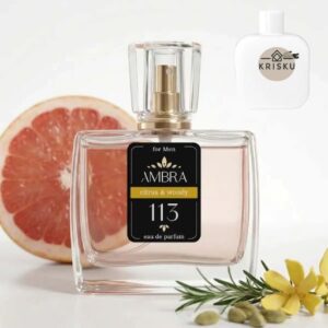Kvepalai 113 įkvėpti L.12.12 White – Lacoste, vyriški 35 ml buteliukas su greipfrutu, rozmarinu ir ylang-ylang žiedais