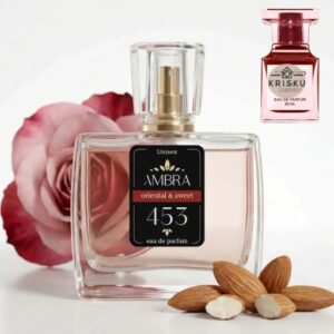 Kvepalai 453 įkvėpti Lost Cherry – Tom Ford, unisex buteliukas su rože ir migdolais