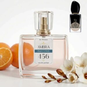 Kvepalai 456 įkvėpti Sì Intense – Armani, moteriški 35 ml buteliukas su apelsinais ir frezijomis