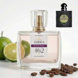 Kvepalai 462 įkvėpti Black Opium Illicit Green – Yves Saint Laurent, moteriški 35 ml buteliukas su žaliuoju mandarinu ir kavos pupelėmis