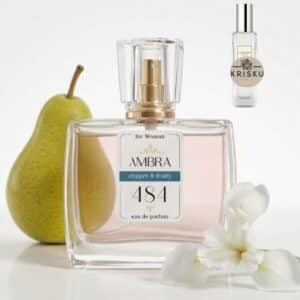 Kvepalai 484 įkvėpti English Pear & Freesia – Jo Malone, moteriški 35 ml buteliukas su kriauše ir baltomis frezijomis