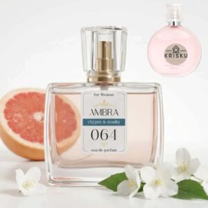 Kvepalai 064 įkvėpti Chance Eau Tendre – Chanel, moteriški 35 ml buteliukas su greipfrutu ir jazmino žiedais