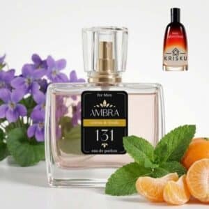 Kvepalai 131 įkvėpti Aqua Fahrenheit – Christian Dior, vyriški 35 ml buteliukas su žibuoklėmis, mėta ir mandarinais