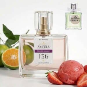 Kvepalai 136 įkvėpti Miss Dior Chérie – Christian Dior, moteriški 35 ml buteliukas su citrusais, braškėmis ir braškių sorbetu
