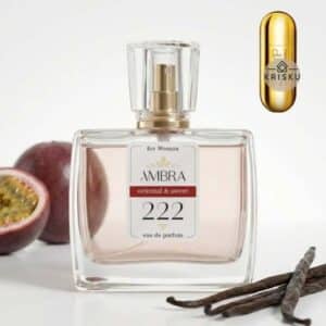 Kvepalai 222 įkvėpti 212 VIP – Carolina Herrera, moteriški 35 ml buteliukas su pasiflora ir vanilės ankštimis