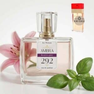 Kvepalai 292 įkvėpti Dolce – Dolce&Gabbana, moteriški 35 ml buteliukas su rožine lelija ir baziliku