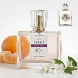Kvepalai 404 įkvėpti N°5 L'Eau – Chanel, moteriški 35 ml buteliukas su mandarinais ir baltais žiedais