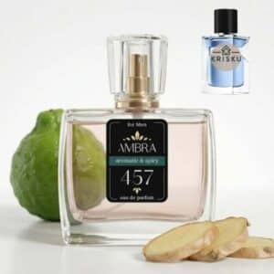 Kvepalai 457 įkvėpti Y – Yves Saint Laurent, vyriški 35 ml buteliukas su bergamote ir imbiero šaknimi