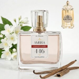 Kvepalai 446 įkvėpti Alien Goddess – Thierry Mugler, moteriški 35 ml buteliukas su jazmino žiedais ir vanilės ankštimis