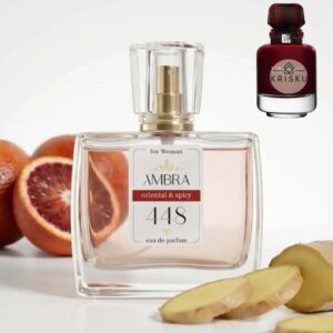 Kvepalai 448 įkvėpti L'Interdit Rouge – Givenchy, moteriški 35 ml buteliukas su raudonuoju apelsinu ir imbieru