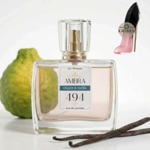 Kvepalai 494 įkvėpti Good Girl Blush Elixir – Carolina Herrera, moteriški 35 ml buteliukas su bergamote ir vanilės ankštimis