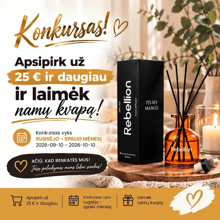 Kvepalų pasiūlymas